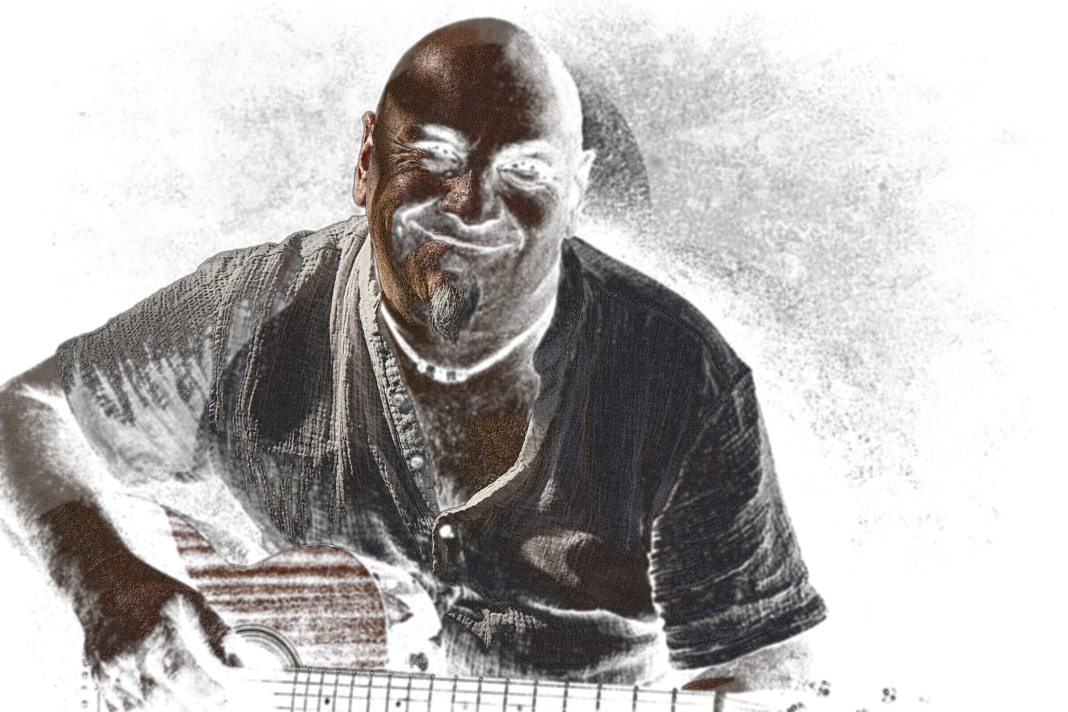 Tom mit Akustikgitarre